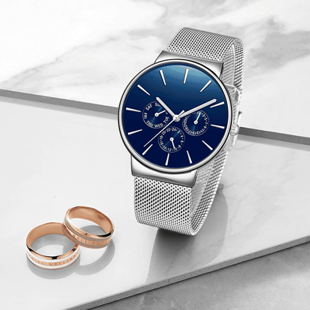 TimelessElegance - Top Brand Ladies Business Fashion Watch with Waterproof Design