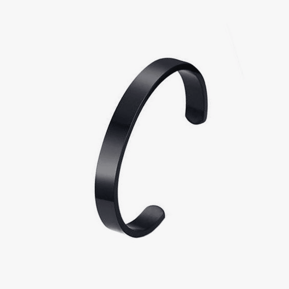 VersatileChic Unisex Jewelry Gift - Assorted Colors Stainless Steel Cuff Bangle Bracelet