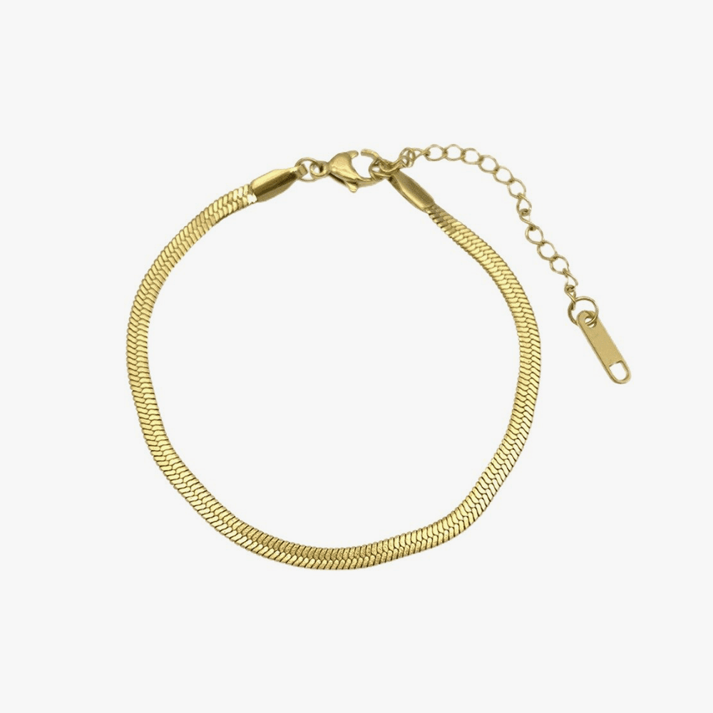 VintageElegance - Hong Kong Style Simple Snakebone Bracelet
