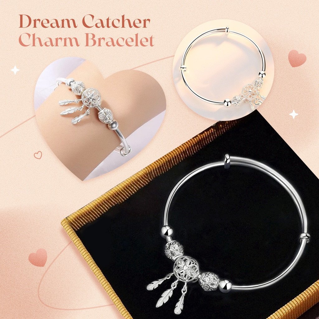 Dream Catcher Charm Bracelet